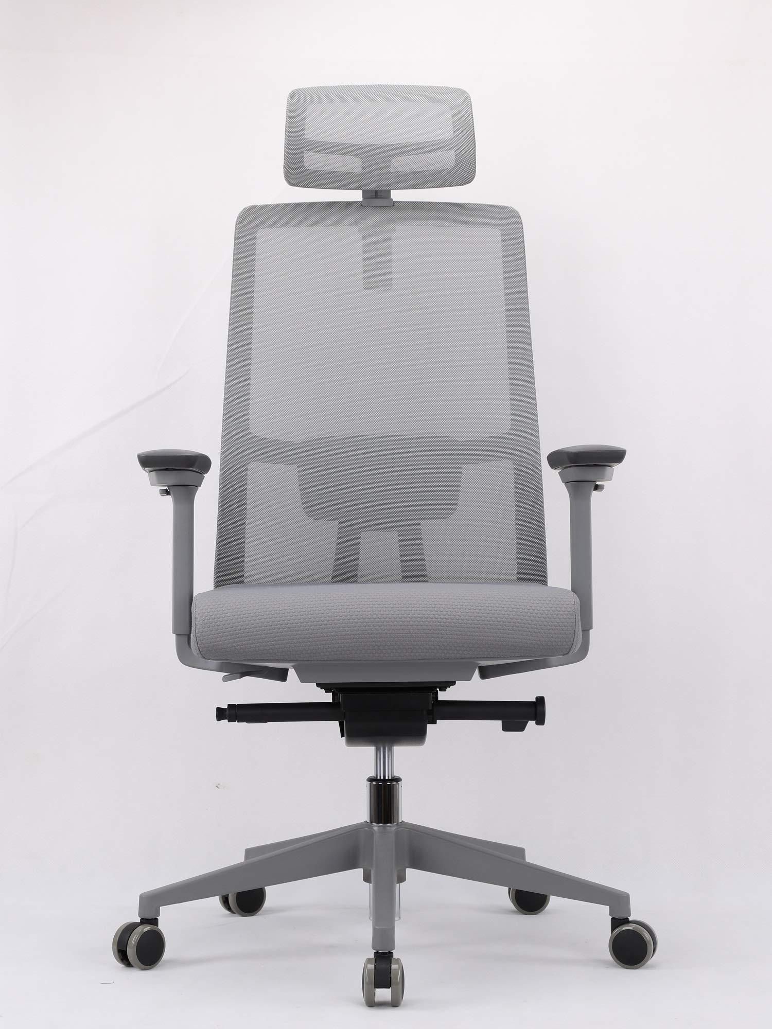 Duwinson Ergonomic Mesh Home Office Chair With Back Support, 4Way