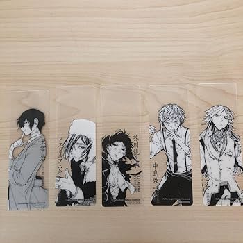 文豪ストレイドッグス　特典　非売品　太宰　中也　芥川　クリアしおり　しおり m31764668071_1.jpg?1742128881