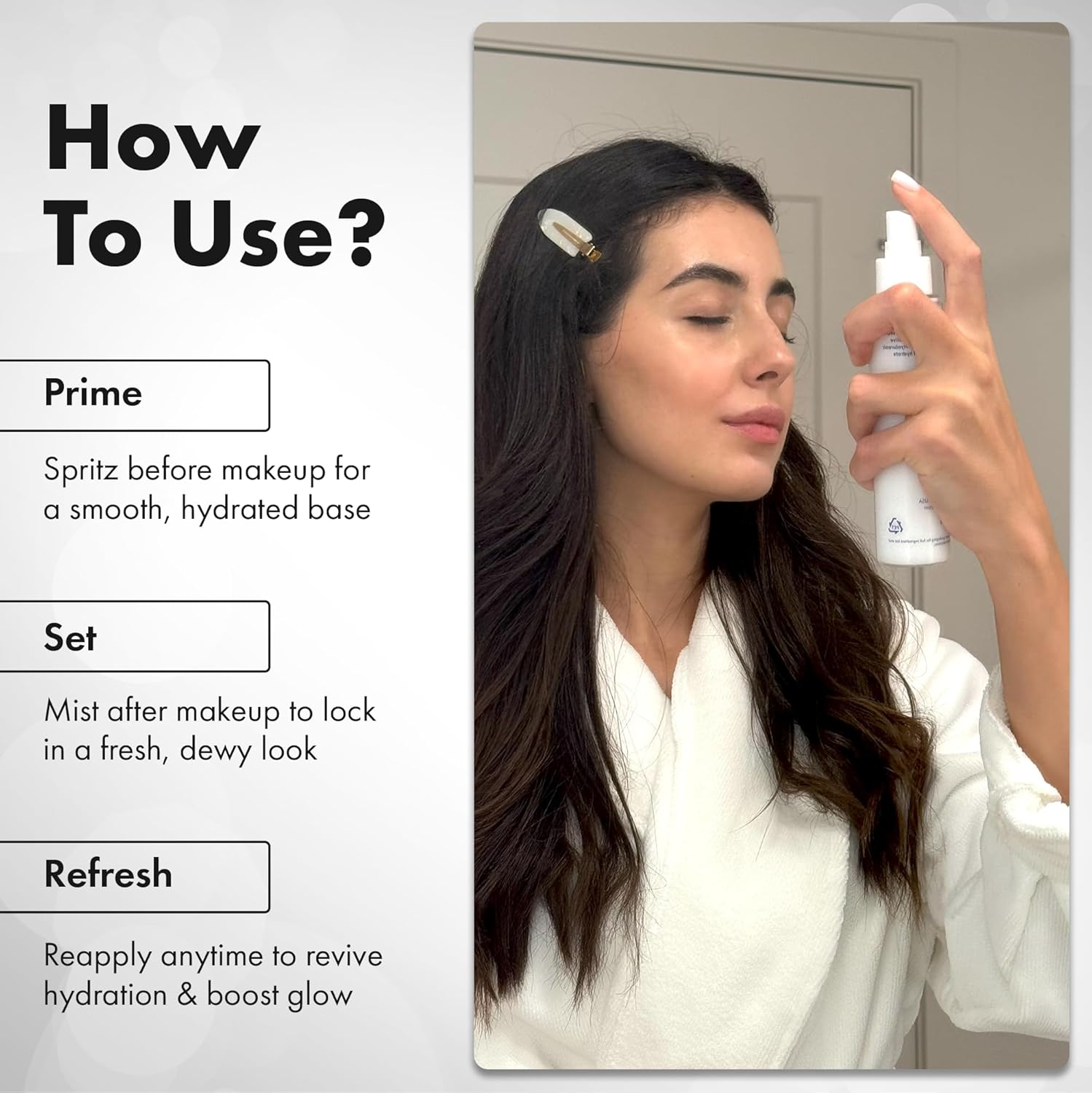 Dew It Now Hydration Mist | Hydrating Face Mist Toner Spray with 5-Ceramide Complex, Argan Oil & Squalane | Lightweight Barrier Repair Mist for Dewy, Glowy Skin | Sensitive Skin Safe | 120ml - Image 6