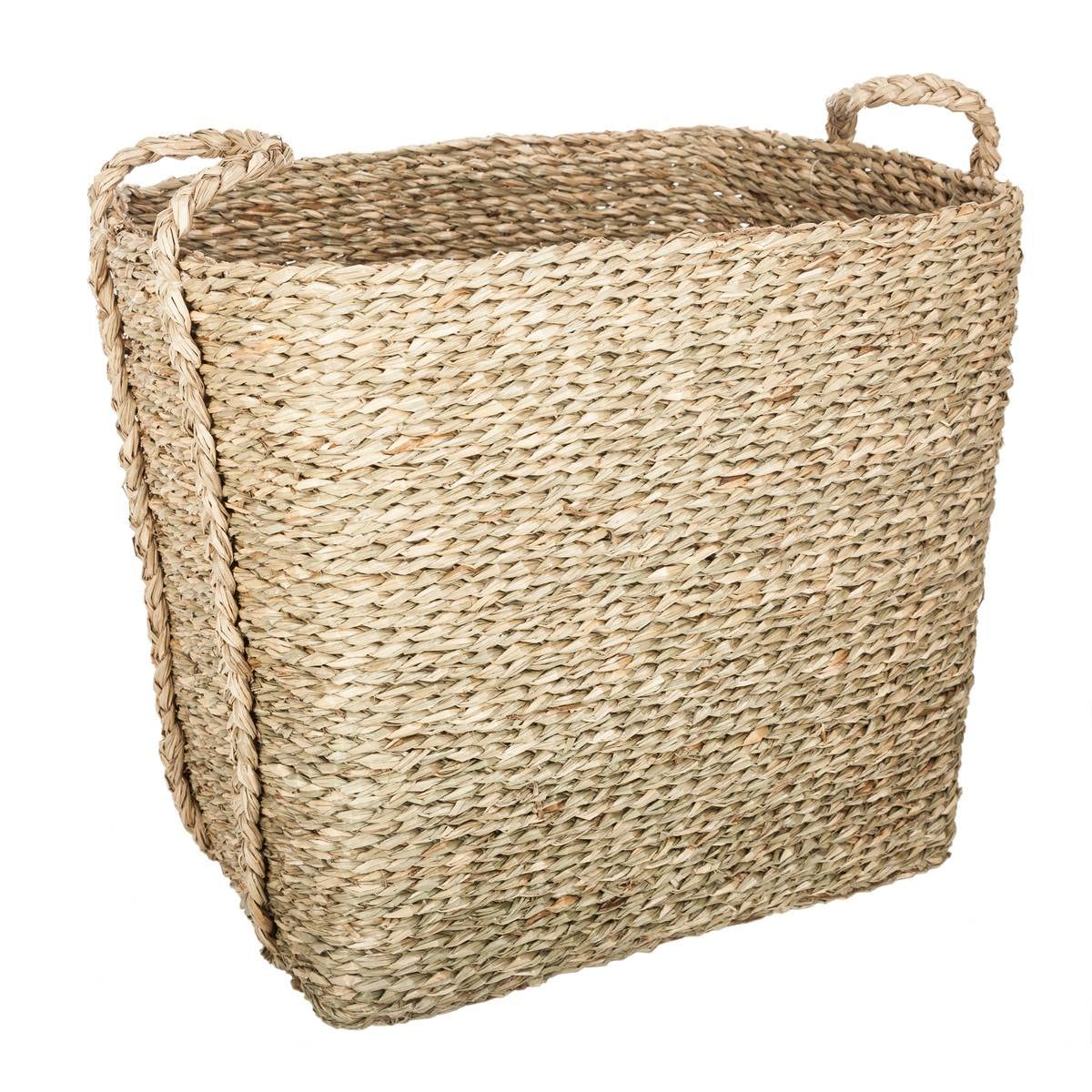 Atmosphera - Set di 3 cestini rettangolari Seagrass