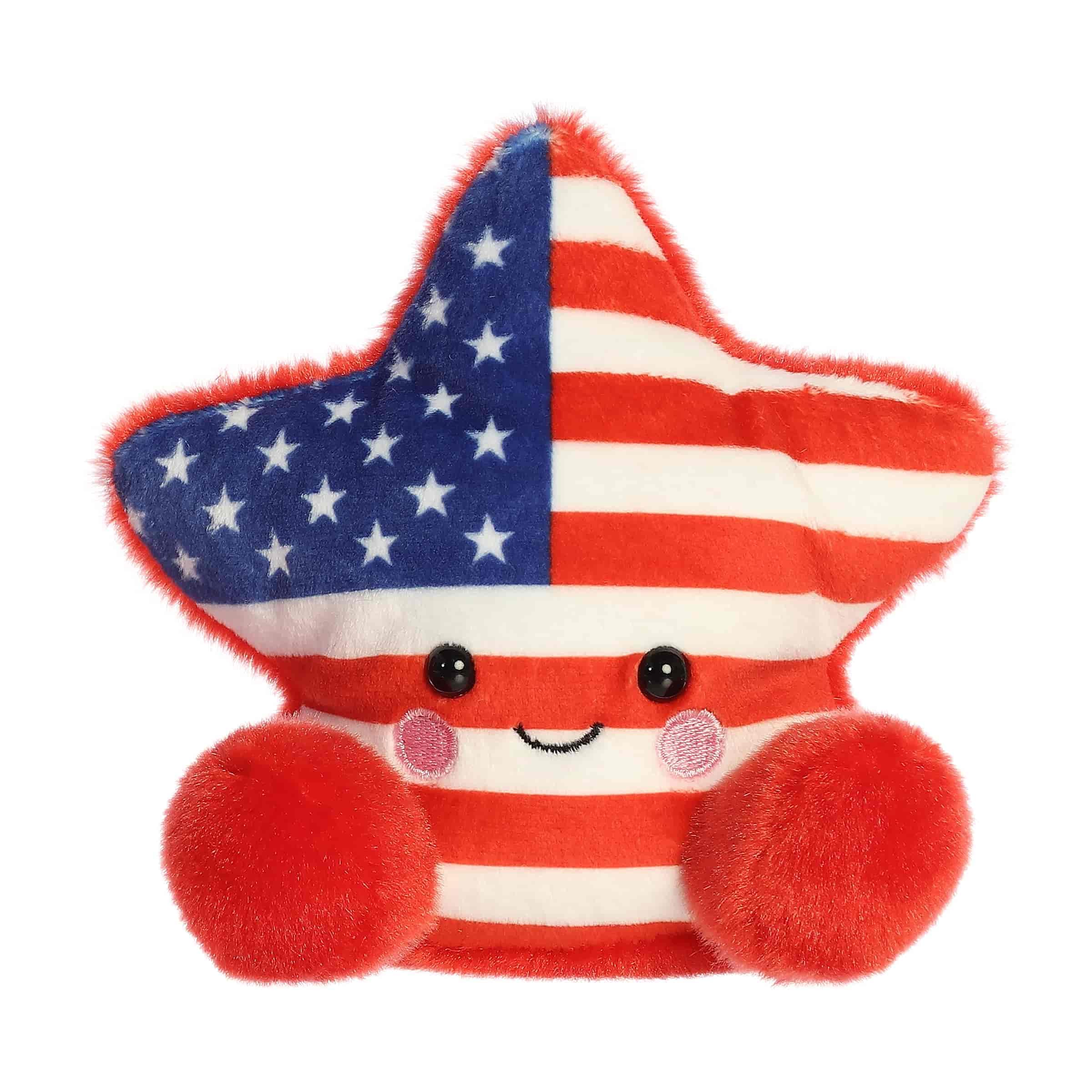 Aurora® Adorable Palm Pals™ Americana Star™ wypchane zwierzę - zabawny pluszowy kolekcjonerski dla dzieci i dorosłych kolekcjonerów - idealny do dekoracji pokoi i prezentów urodzinowych