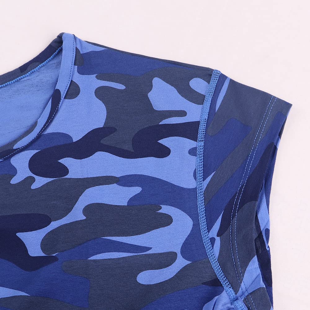 Uomo Atletico Magliette Tees Corto Manica Muscolo Taglio per Bodybuilding Allenarsi Formazione Fitness Top Equipaggio Collo Cotone