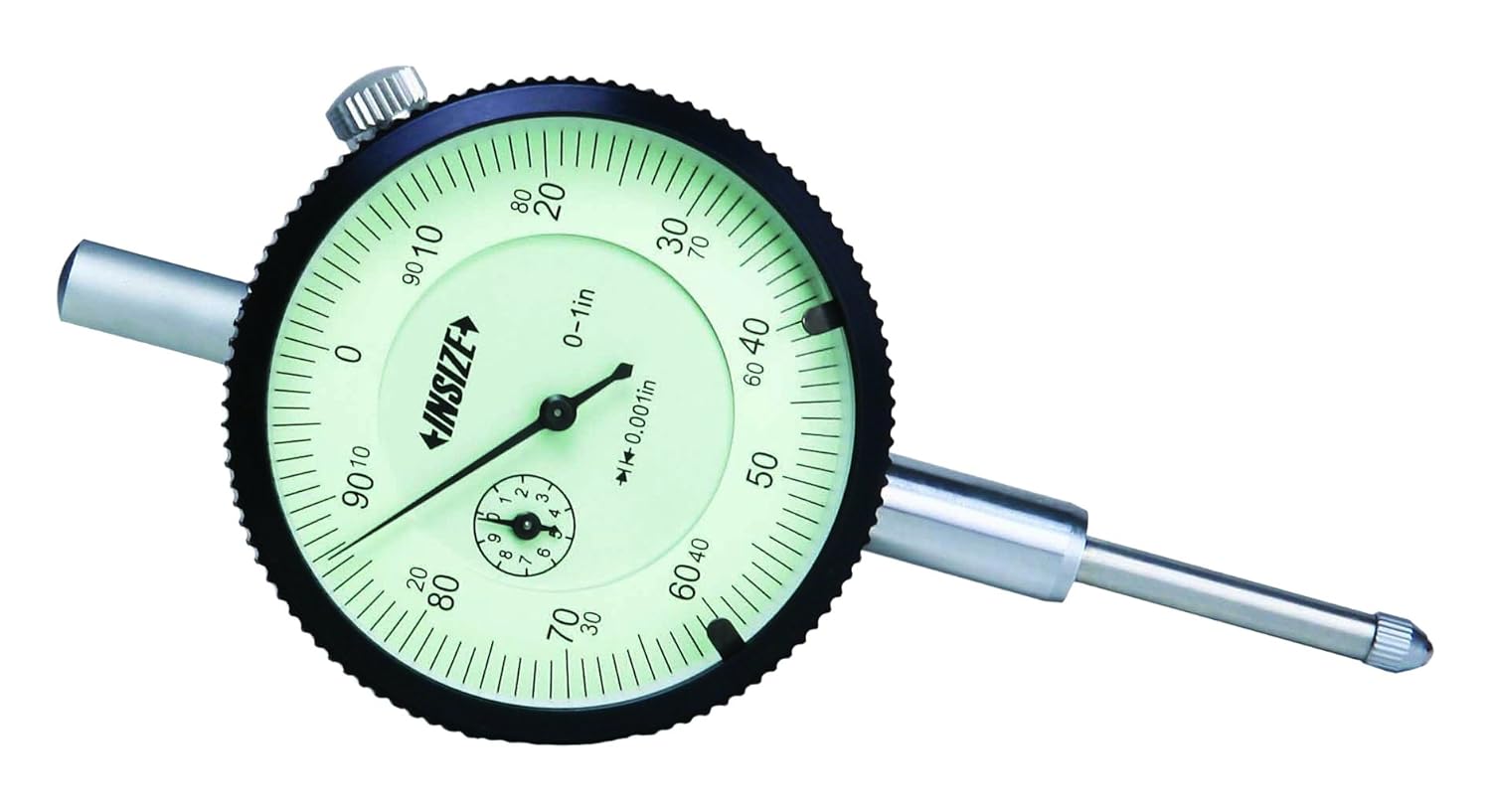 INSIZE 2307-05 Dial Indicator, 5, Graduation .001