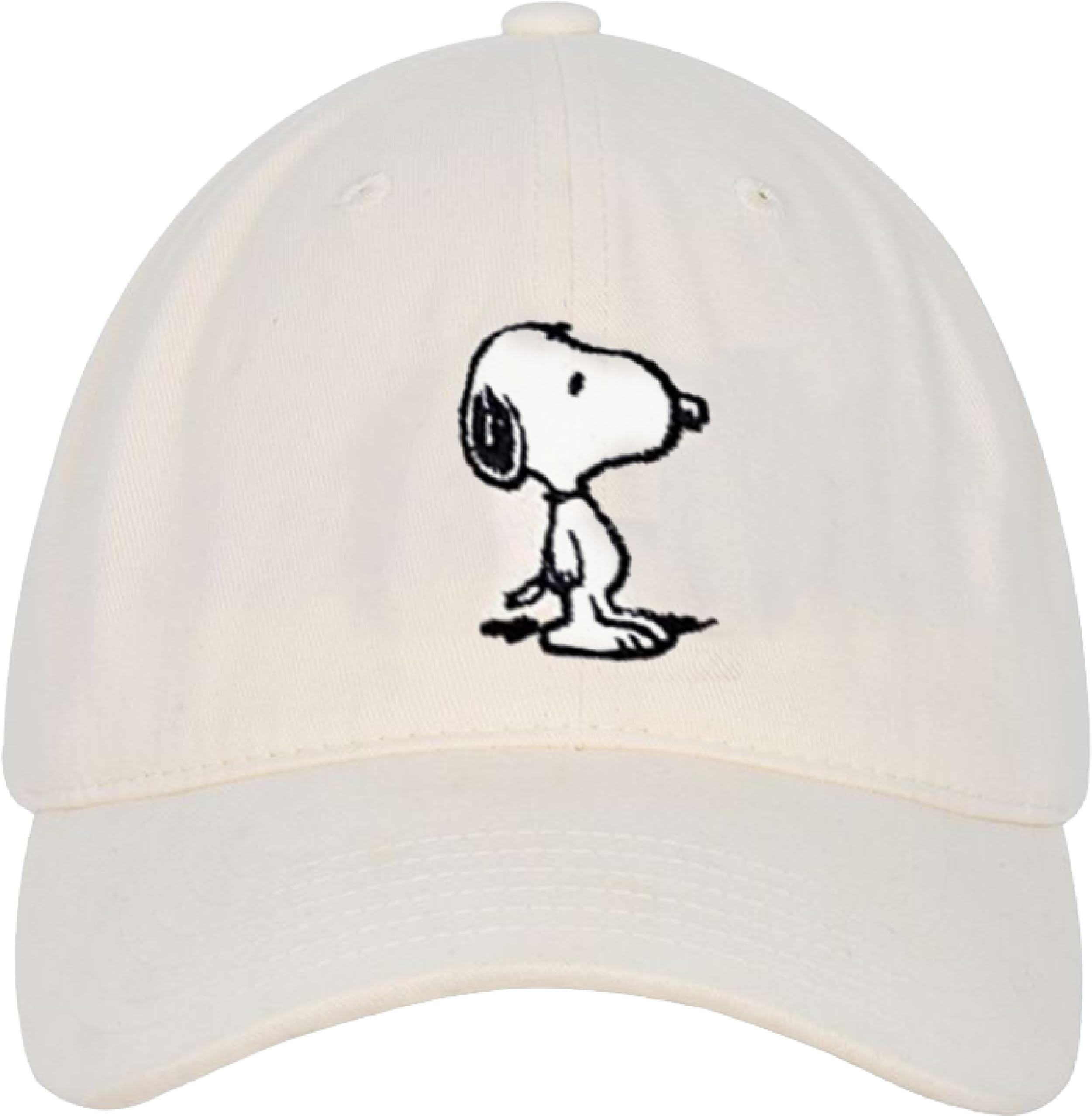Concept One Peanuts Snoopy Dad Hat, Adjustable Baseball Cap