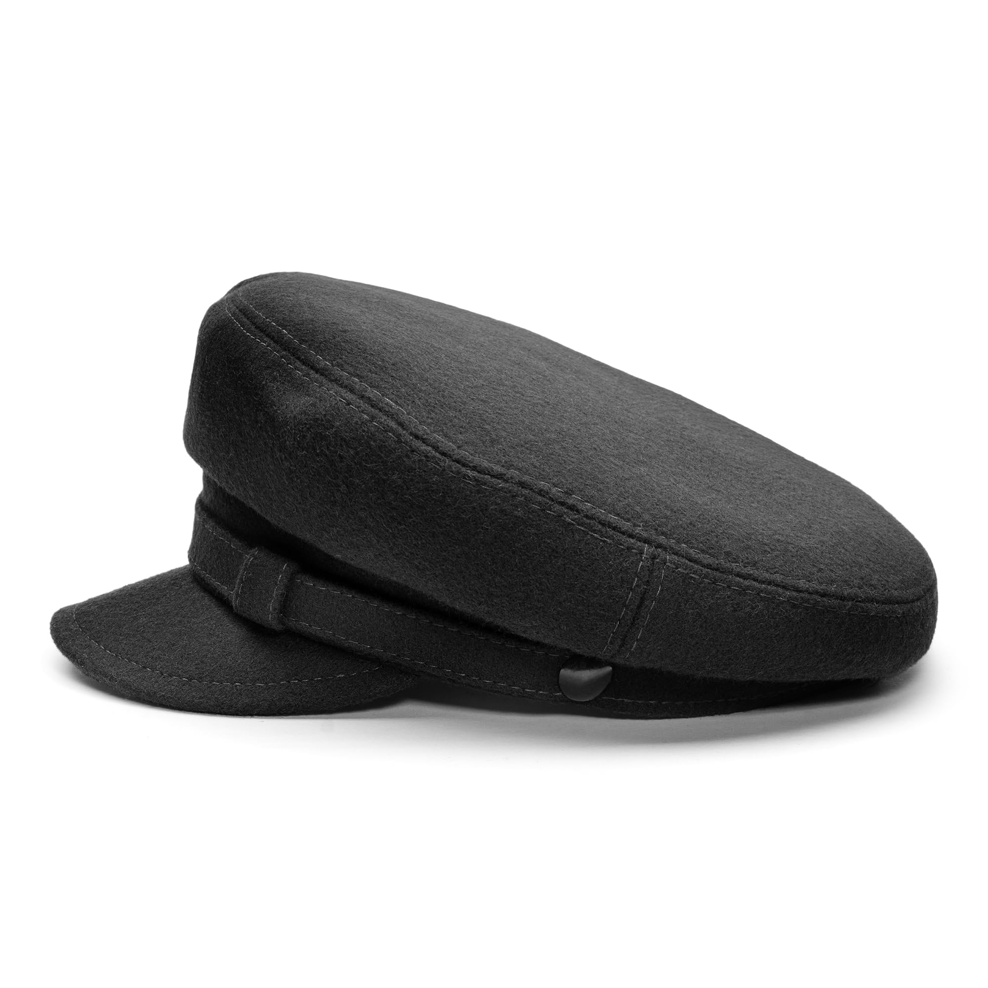 Sterkowski Maciejówka Model 2 | Czapka z Sukna Wełnianego dla Kobiet i Mężczyzn | Elegancka Wygodna Czapka z Daszkiem
