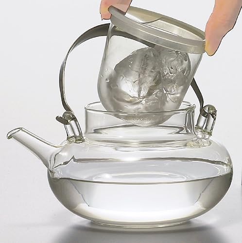 Miniatura 3 de Hario Enfriador de sake "Maru Chirori", 12.2 fl oz