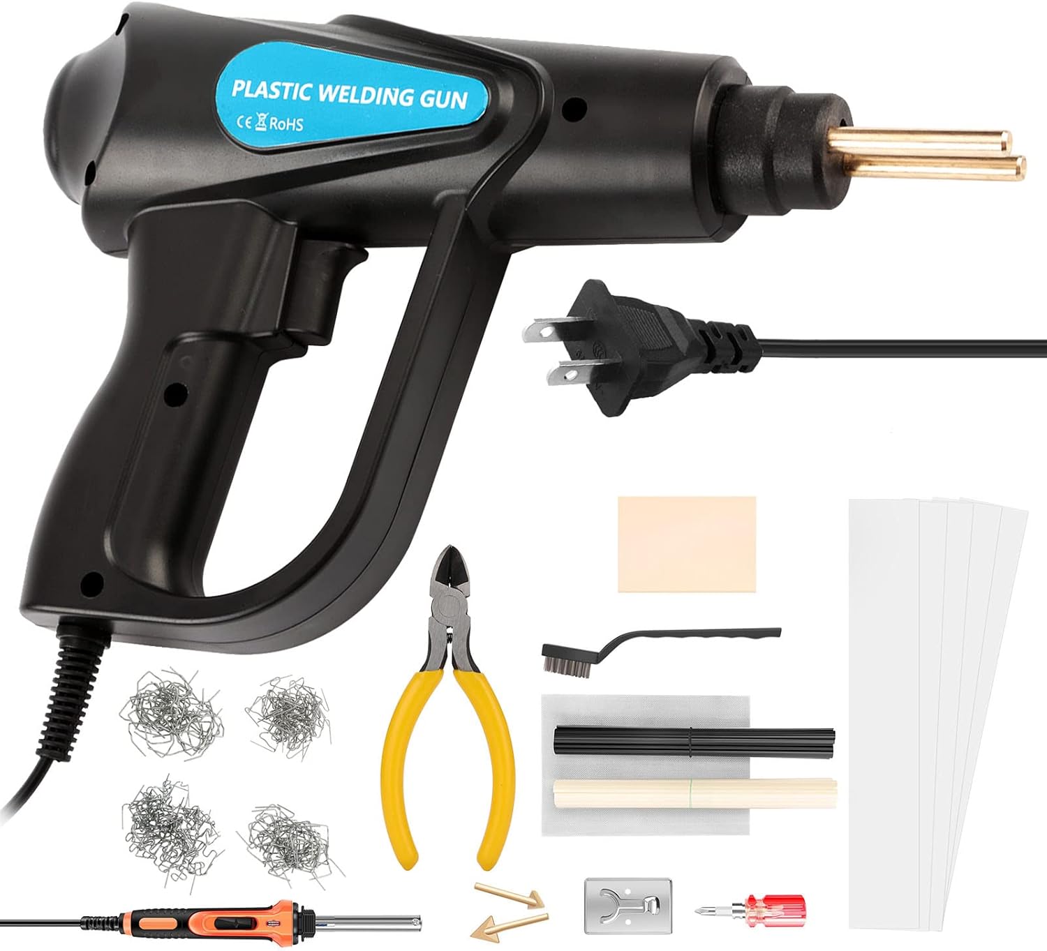dsfen Professional Plastic Welder Kit,Plastic Welding