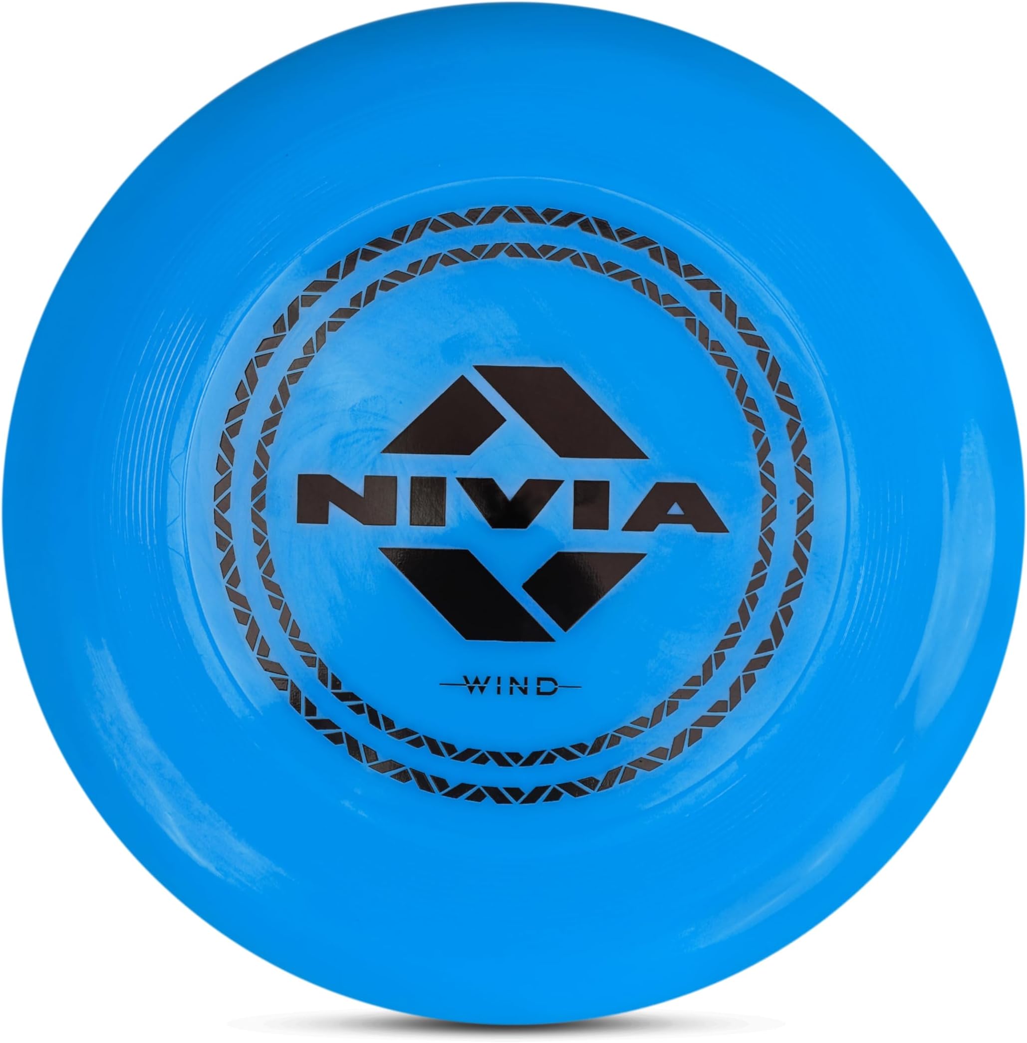 Nivia、プラスチックフリスビー、Lサイズ、レッド(562)