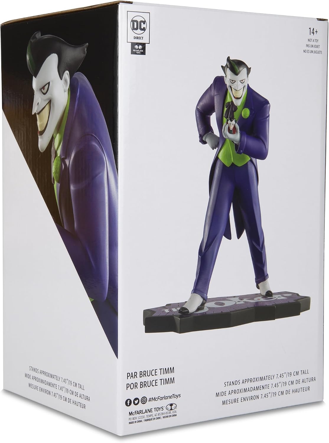 McFarlane Toys - DC Direct The Joker: Purple Craze The Joker by Bruce Timm (Resin)