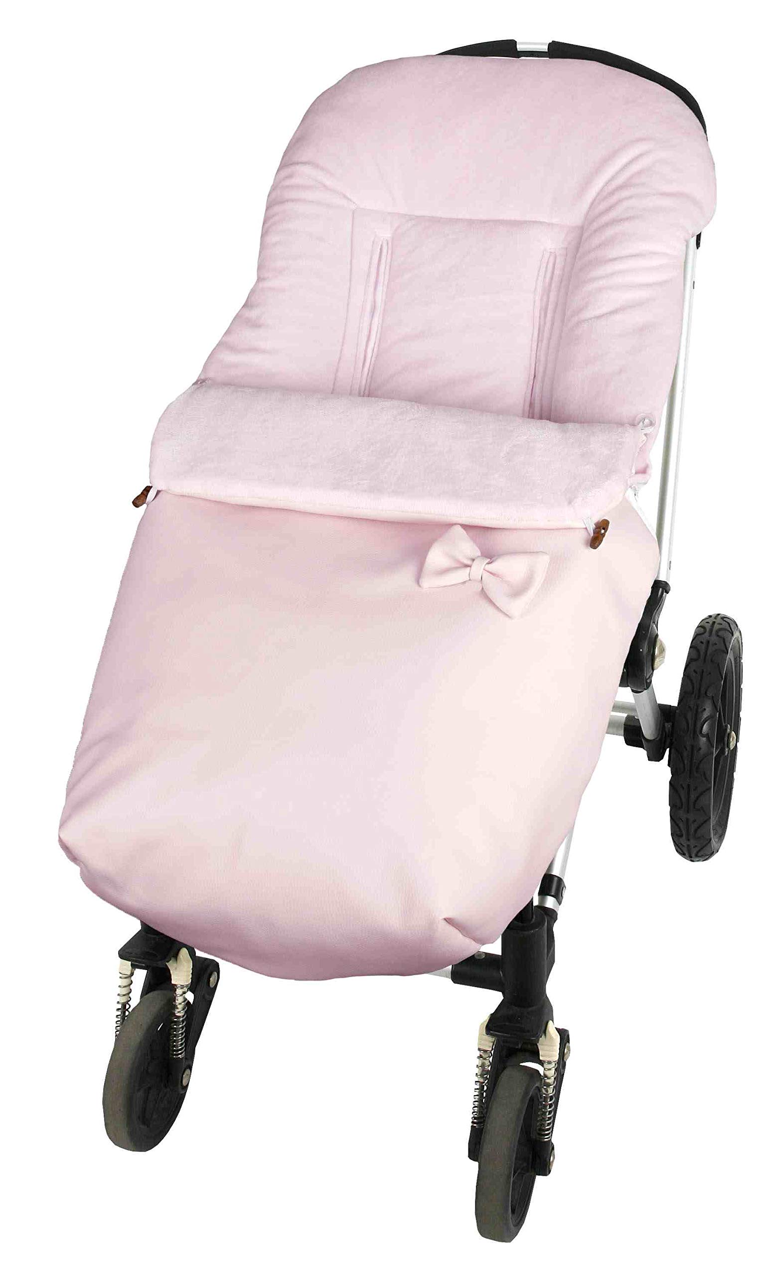 SACO SILLA UNIVERSAL POLIPIEL POLAR (ROSA)