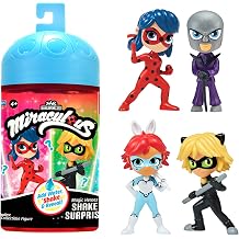 Bandai - Miraculous Ladybug - Chibi Figure Color Change Surprise - Miraculous Mini Doll 10cm - Color Changing - Random Model - Collector Characters - Toys Children 4+ P50461
