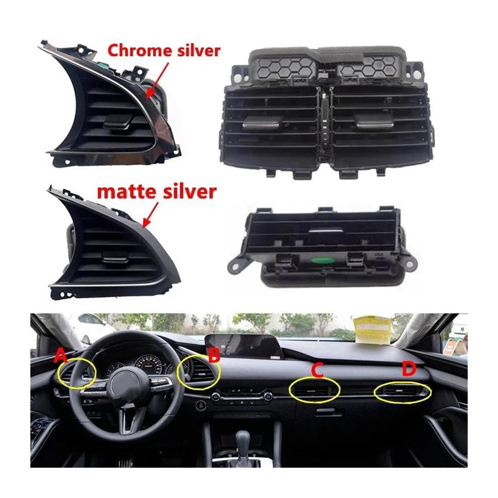 Terza Luce Freno Per Audi A3 Sportback 2004-2012 - Ricambio 8P4945097C In ABS - Foto 2