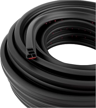 Car Door Rubber Sound Insulation Sealing Strips for Hyundai Elantra GT 2013 2014 2015 2016 2017, Soundproof&Self Adhesive Automotive Weather Stripping Car,Easy Installation,4 Doors 16M