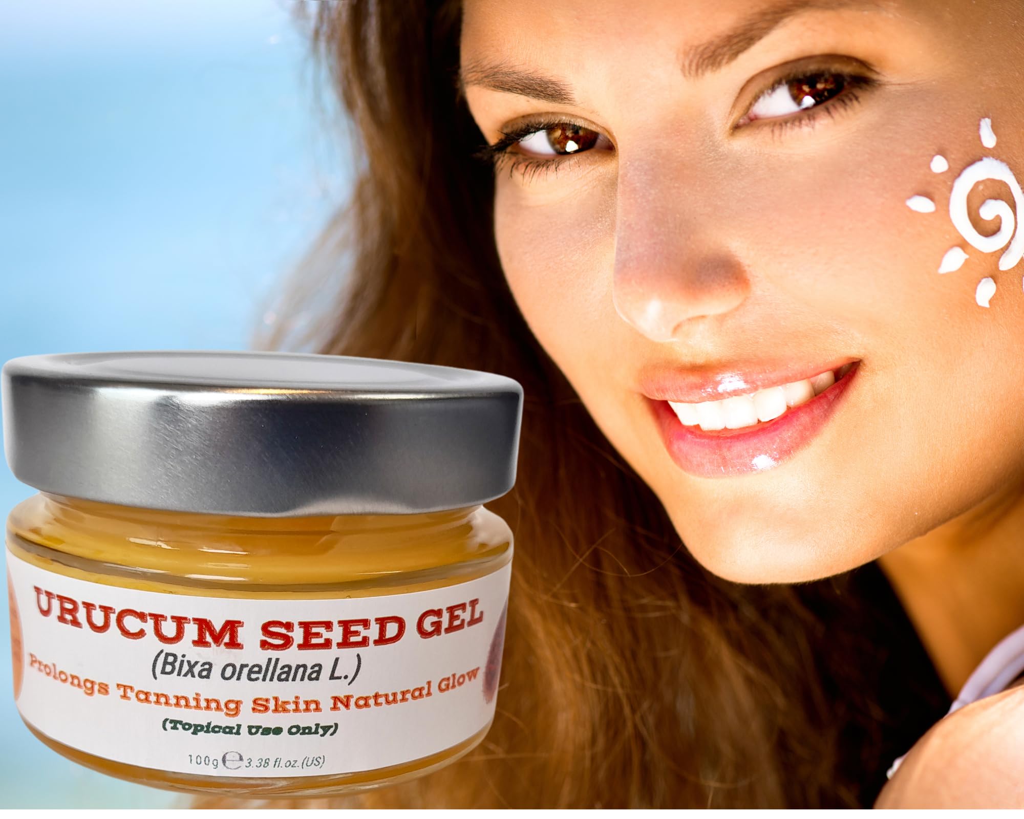 Nativilis Amazonian Urucum Seed Gel (Bixa orellana L.) Prolongs Tanning Skin Natural Glow - Image 4