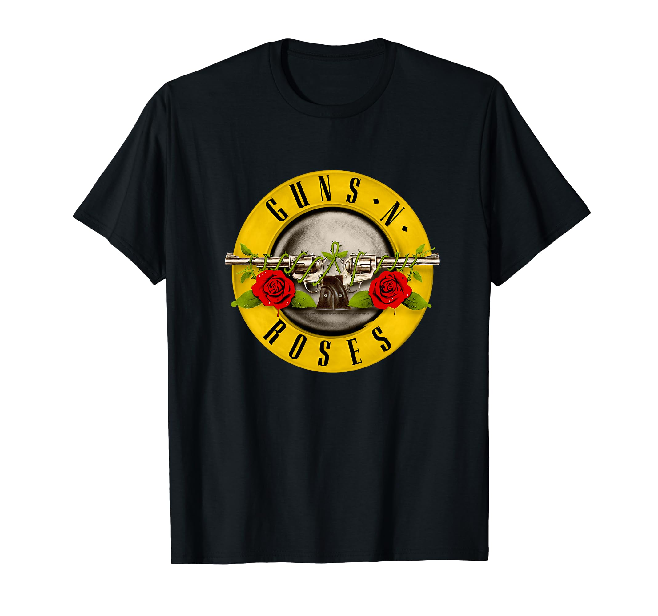Guns N' Roses Official Bullet Logo T-Shirt