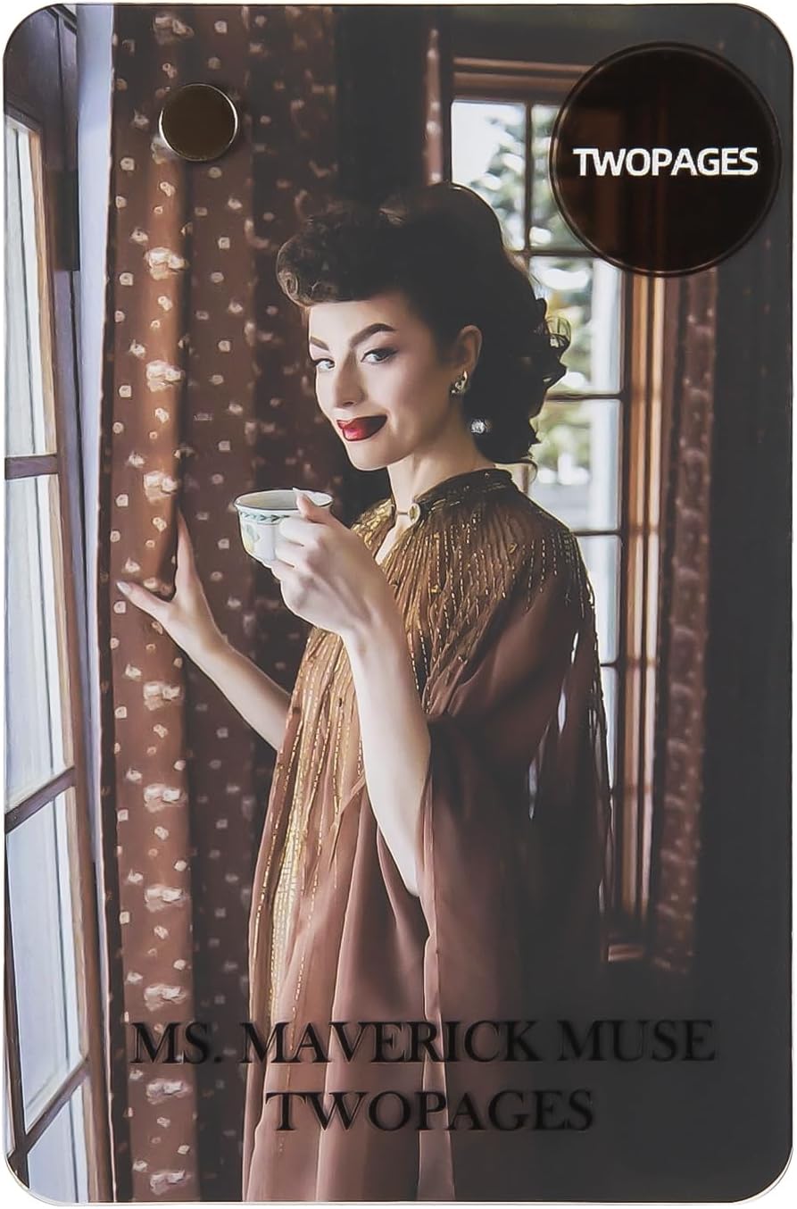 TWOPAGES x Ms.Maverick Muse Linen Curtain Fabric Sample Booklet, 26 Colors