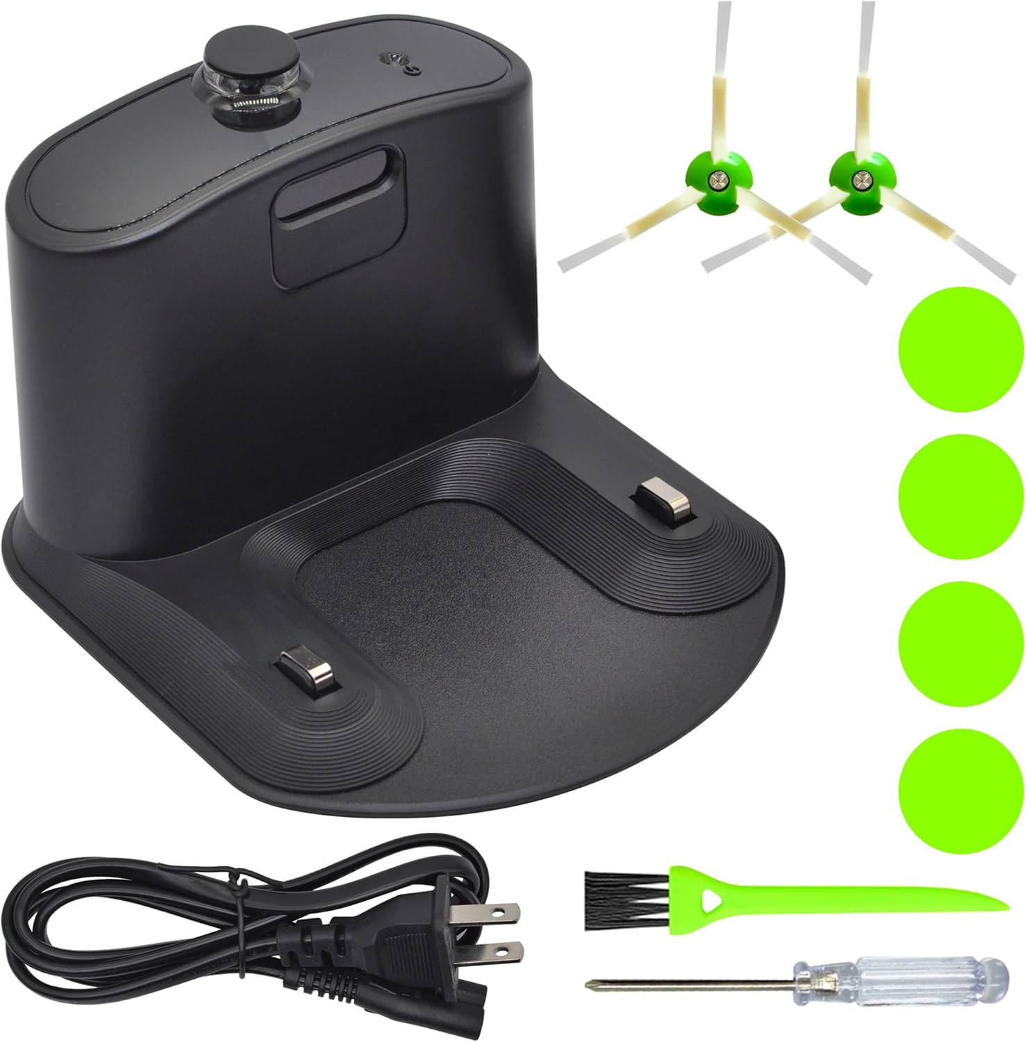 for Roomba Charger, for Roomba Charging Dock, for Roomba Charger Base, Replacement for Roomba Docking Station for Roomba e5 e6 i1 i3 i4 i6 i7 i8 500 600 700 800 900 Series 4452369 ADF-N1 17170 17064