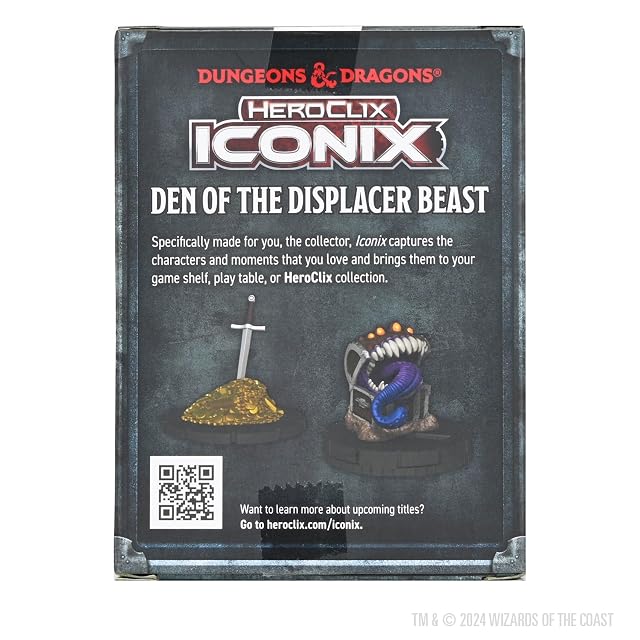 Foto 5 de 7 de WizKids Dungeons & Dragons HeroClix Iconix: Den of the Displacer Beast