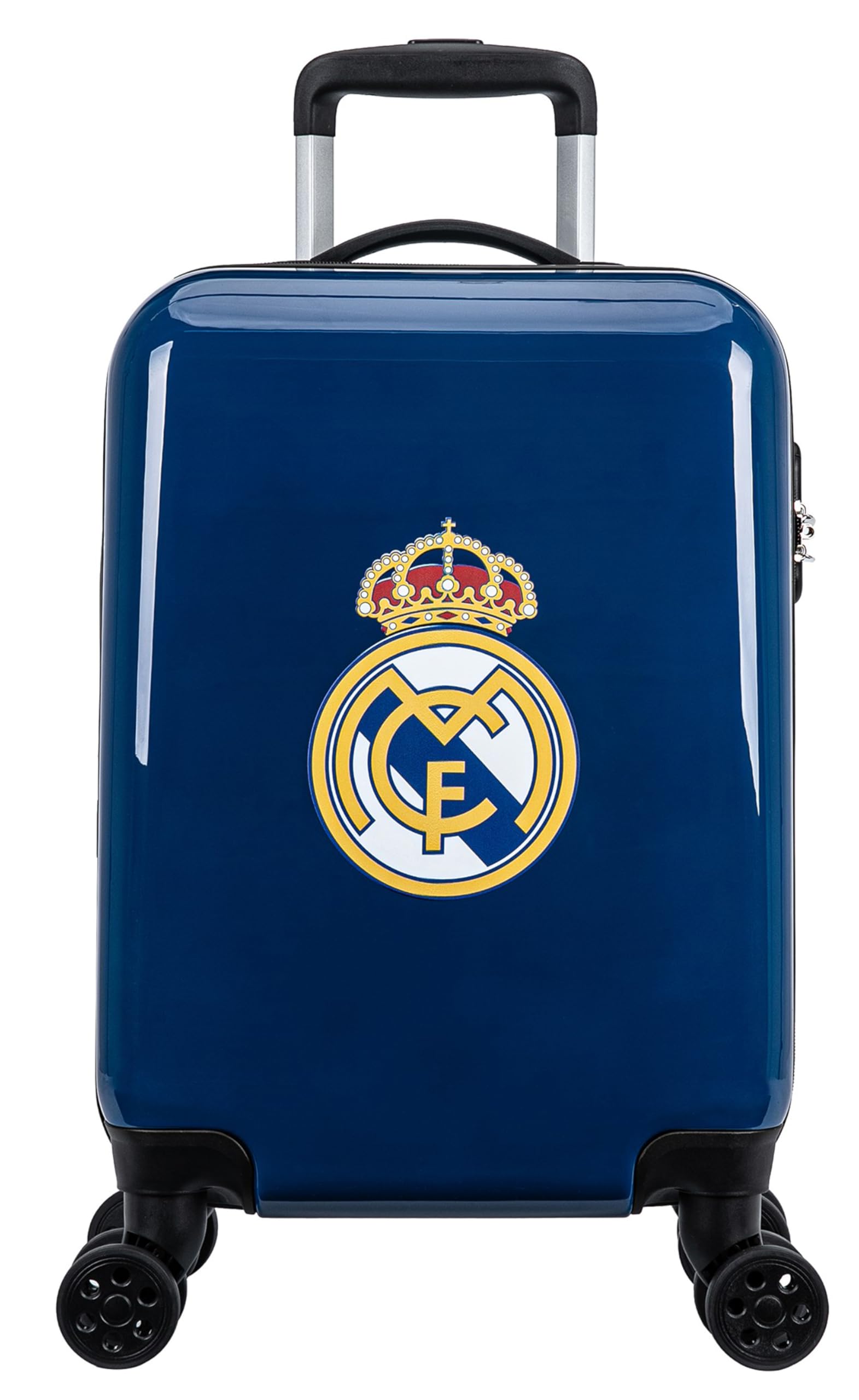Real Madrid Valise Cabine Real - Collection Officielle 19 Pouces