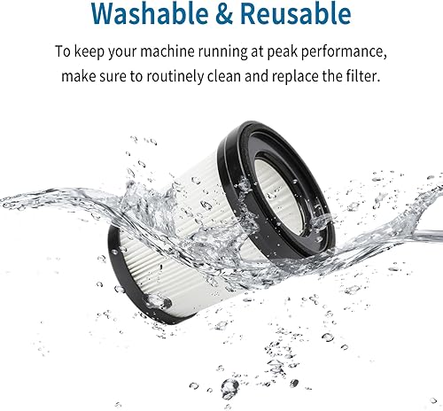 Miniatura 5 de HEPA Filter Compatiable with Fabuletta FSV101 FSV001 Girnoor G160&G165 Afoddon A300 (4 Pack)