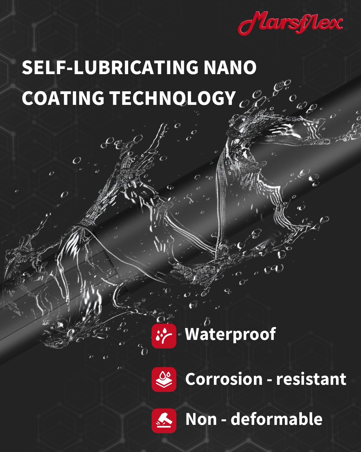Marsflex Rear Tailgate Power Lift Support Shock Strut Compatible with Chevy Suburban Tahoe GMC Yukon XL Cadillac Escalade ESV 2015-2019 Electric Liftgate Struts Replacement 84306929 84036214 84183515