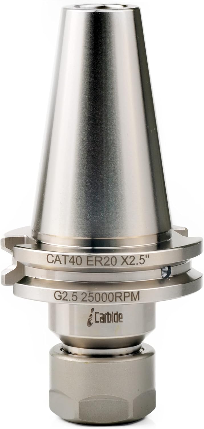 CAT40 ER20 2.5''L ER Collet Chuck Tool Holder G2.5 25000RPM(USA)