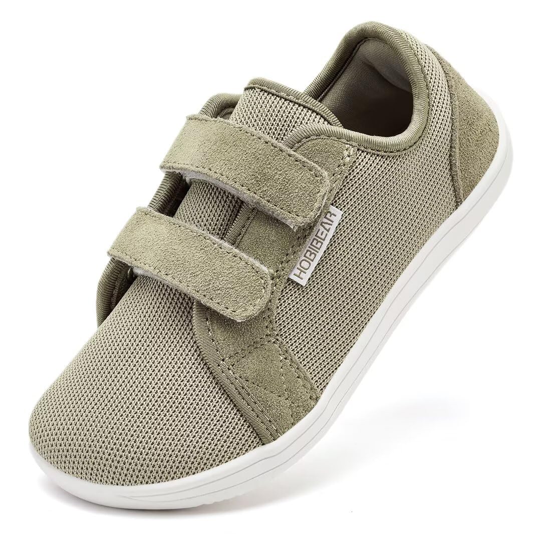 HOBIBEAR Bambini Scarpe A Piedi Nudi Larghe per Ragazzi Ragazze Outdoor Trail Running Scarpe da Passeggio Minimaliste
