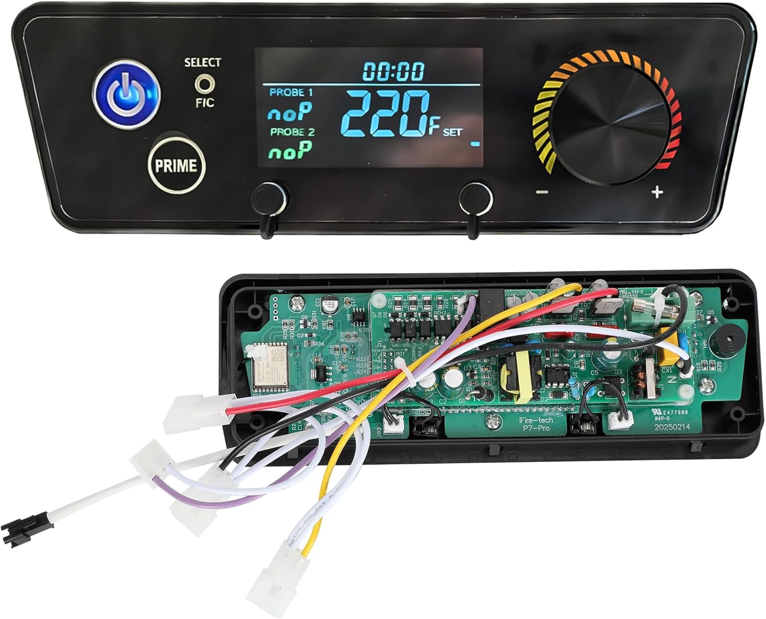 Upgrade WiFi Control Board for Pit Boss Lexington 540, Classic 700, Austin XL 1000, 440FB1 Matte Black, AC03P7 App Wireless Control Thermostat Board (Not Included Onyx & Tailgater Series)