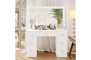 Vanity Big with Lighted Mirror
