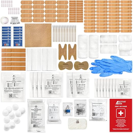 Active Era Premium Bijvulset EHBO-doos - 180-delige set met essentiële items