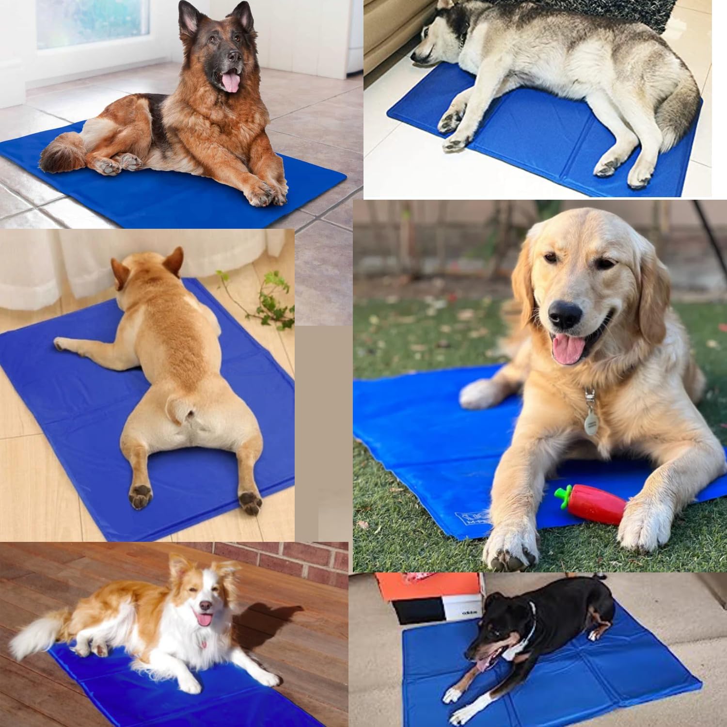 review Pet Cooling Mat,Summer Kennel Bed Pad for All Dogs, Cats Portable&Breathable Pet Dog Cat Sleep Pad, Washable Pet Cool Mat Reusable for Kennel Sofa Bed Floor Car Seats Travel,xs