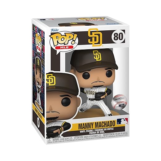 Funko Pop! Mlb: Padres - Manny Machado (Home Jersey)