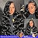 GRQGRQ 30 Inch 13x6 Lace Front Wigs Human Hair Wig 200% Density Body Wave Lace Front Wigs Human Hair Pre Plucked Glueless Wigs 13x6 HD Lace Frontal Wigs for Women Glueless Wigs Human Hair Pre Plucked