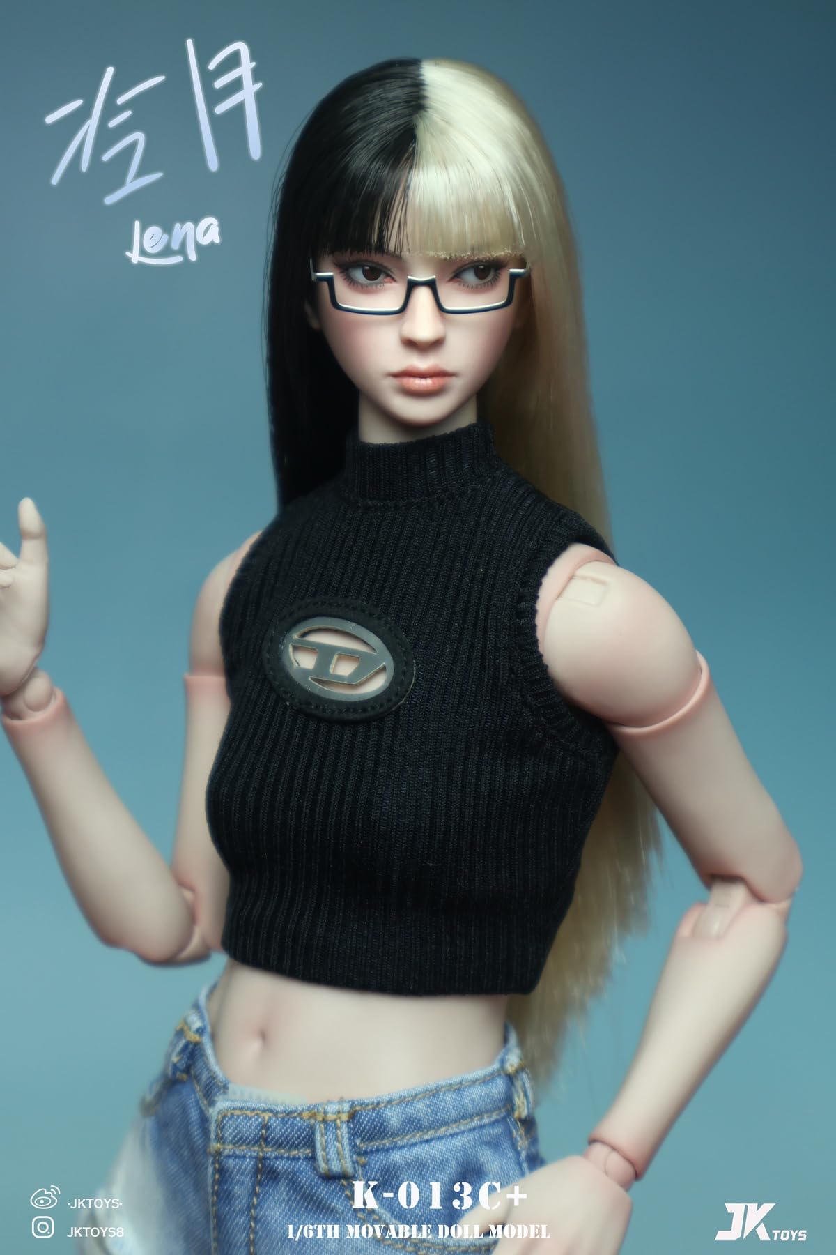 Amazon | 【JEEASS】JKTOYS1/6 フィギュア 女優 女性 lena 可動目