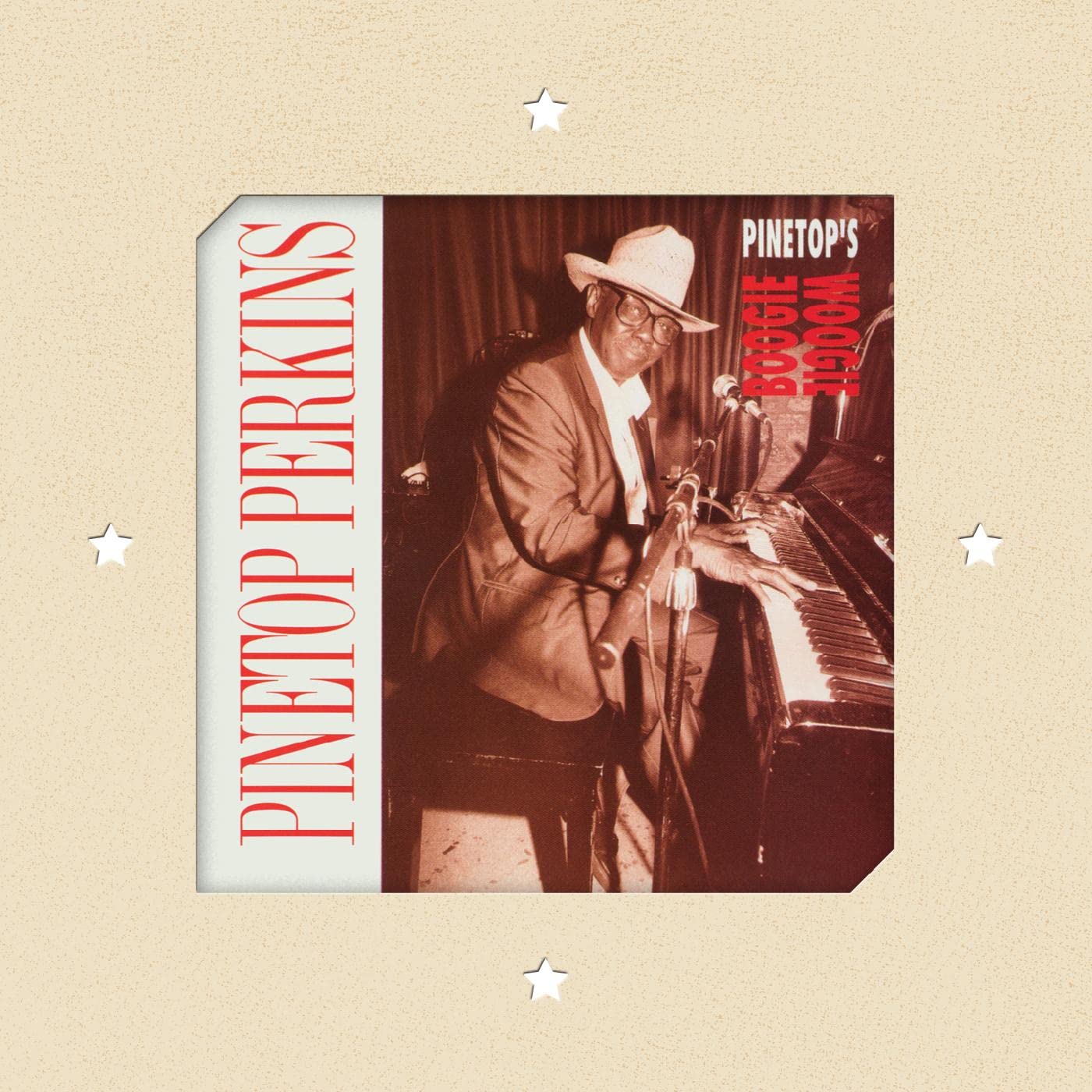 Pinetop Perkins Pinetops Boogie Woogie (cherry Red Vinyl) LP New 607396350711