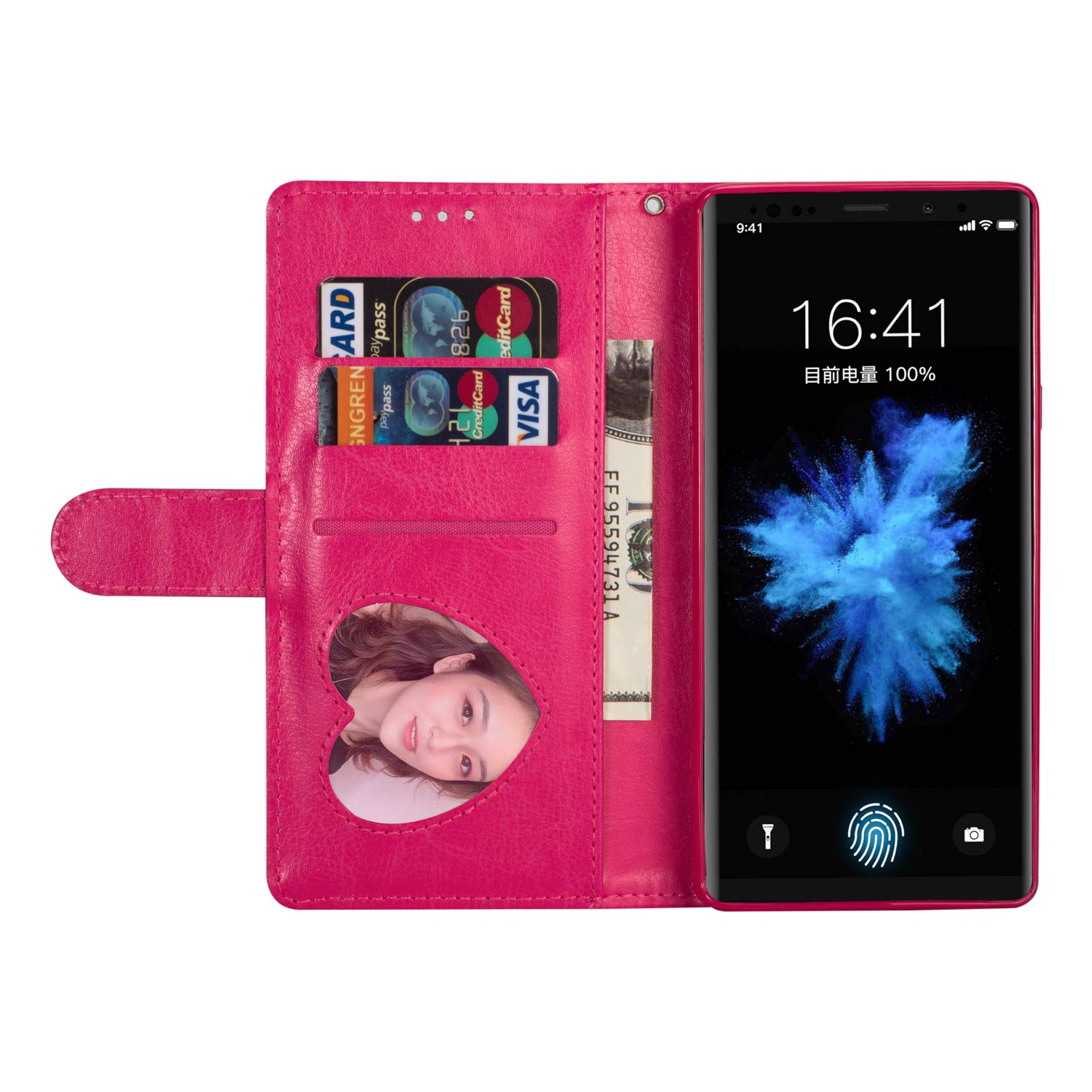 Amazon.co.jp: Samsung Galaxy Note9 6.4インチ対応 ケース キラキラ