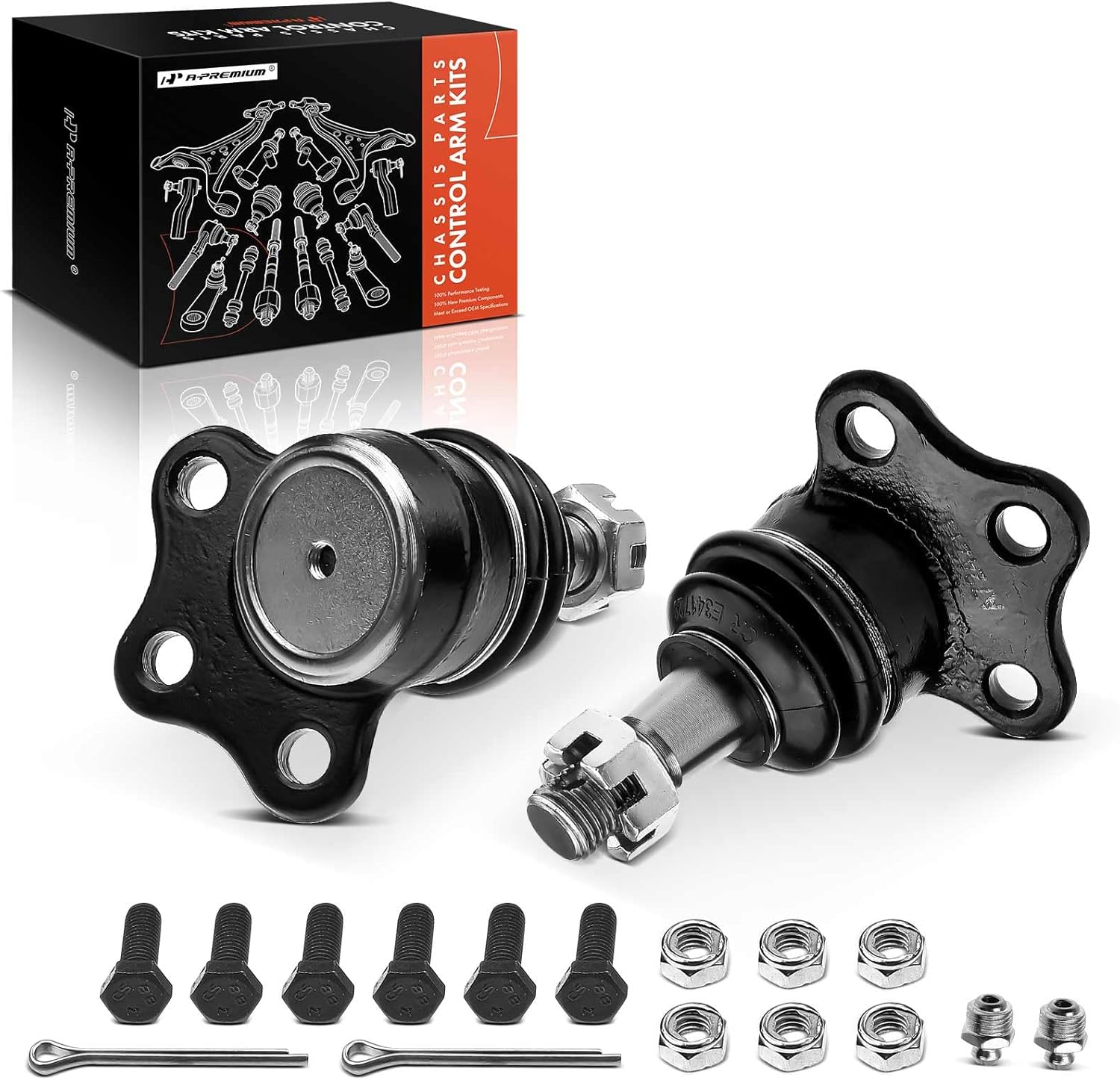 A-Premium 2 x Front Upper Ball Joint Compatible with Dodge Durango 1998-1999, Dakota 1997-1999