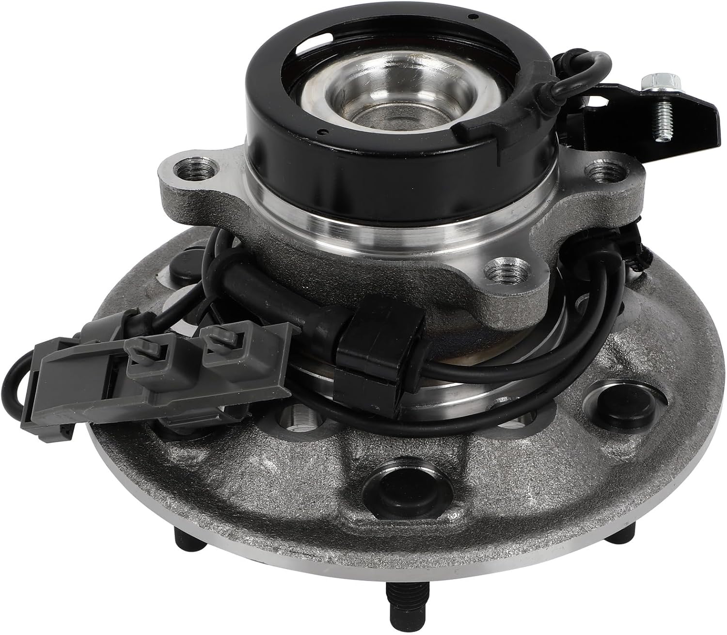 ECCPP Replacement for Pair of 2 New Complete Front Wheel Hub Bearing Assembly 6 Lugs w/ABS for 2004-2008 Chevy GMC 515108 x2