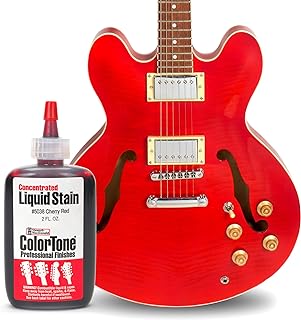 ColorTone Concentrated Liquid Stain for Stringed Instruments, Cherry Red