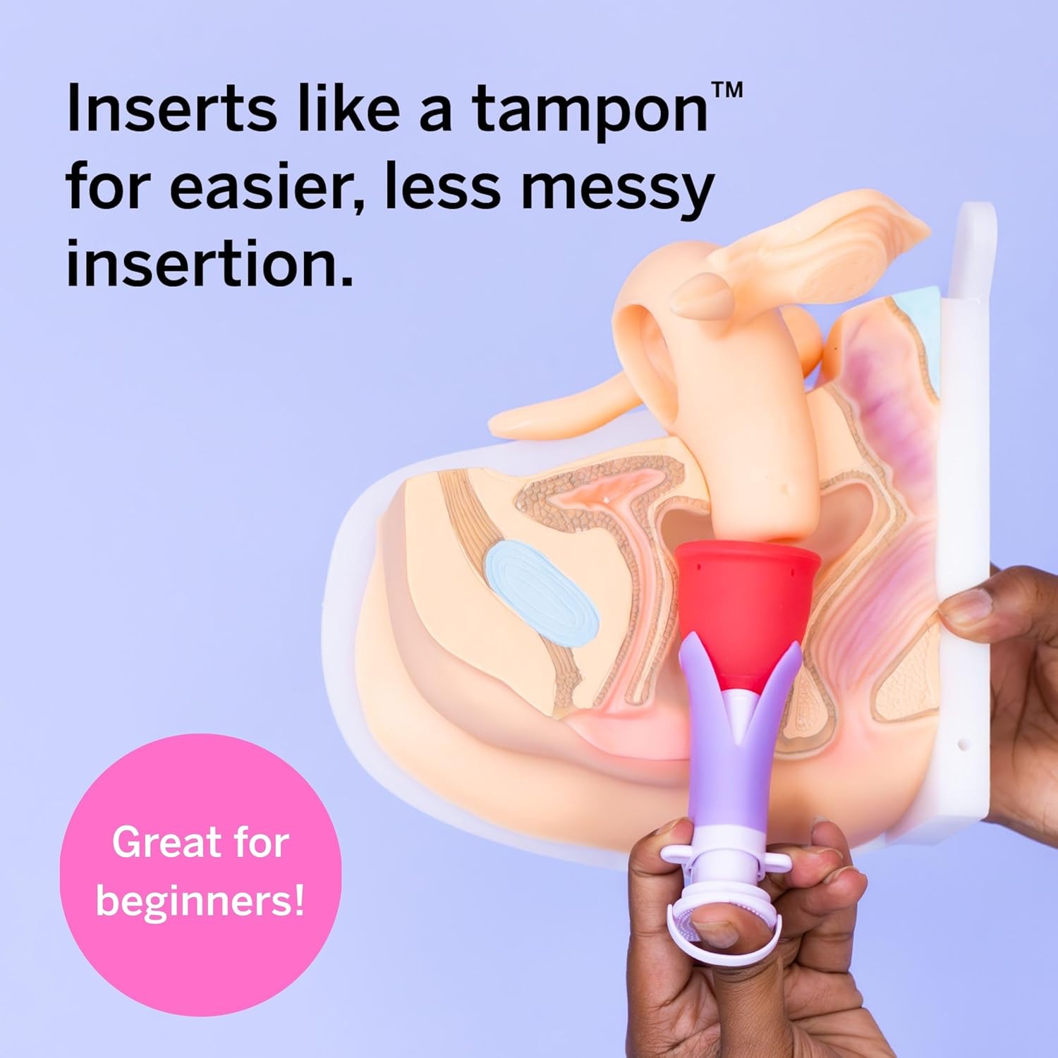 Pixie Cup Teen Menstrual Cup Kit - Best First Period Cup Starter Kit - Wash, 20 Wipes, Lube, Public Restroom Carry Cup & Storage Bag - Proven to Be What You Need to Become A Successful Cup User