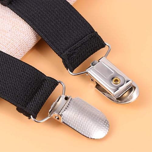 Miniatura 6 de NUOBESTY Correas de colchón 3 pares de soporte de esquina para cama, soporte de colchón, soporte de colchón con hebilla fija, correa de hombro