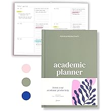 Lamare Academic Planner 2026-2027 &ndash; Undated Weekly College Student Planner for Homeschool, High School, College &amp; Nursing Students