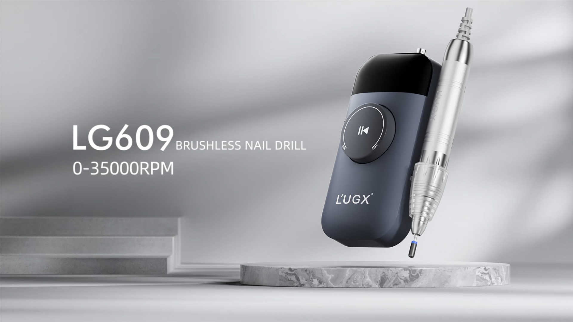 L'UGX Professional Brushless Nail Drill Machine, 35000RPM