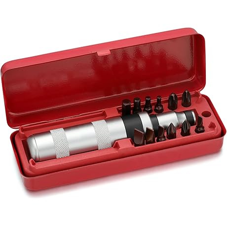 Brake Rotor Screw Removal Tool: 1/2" Manual Hand Impact Driver Set Extractor