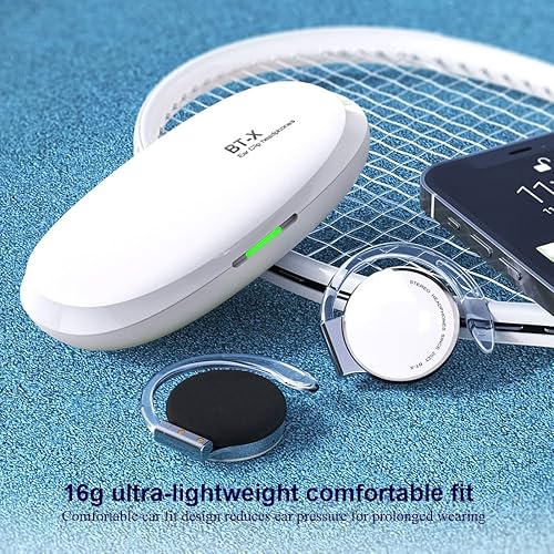 Miniatura 2 de Auriculares deportivos inalámbricos Bluetooth 5.3 Bluetooth con gancho para la oreja abierto Auriculares deportivos Bluetooth con 4 micrófonos