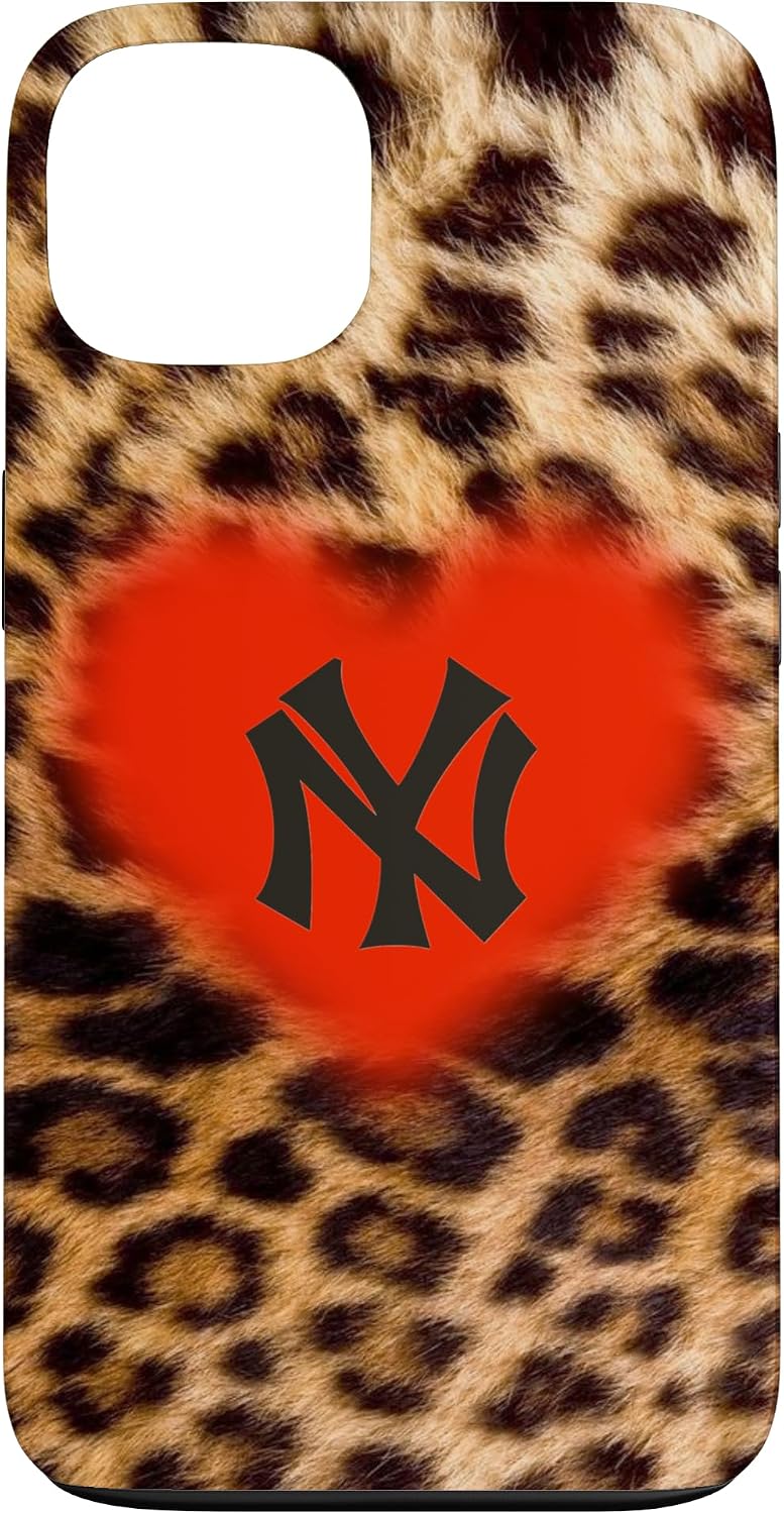 LEOPARD GIRL NY HEART Case for iPhone 16 Pro Max