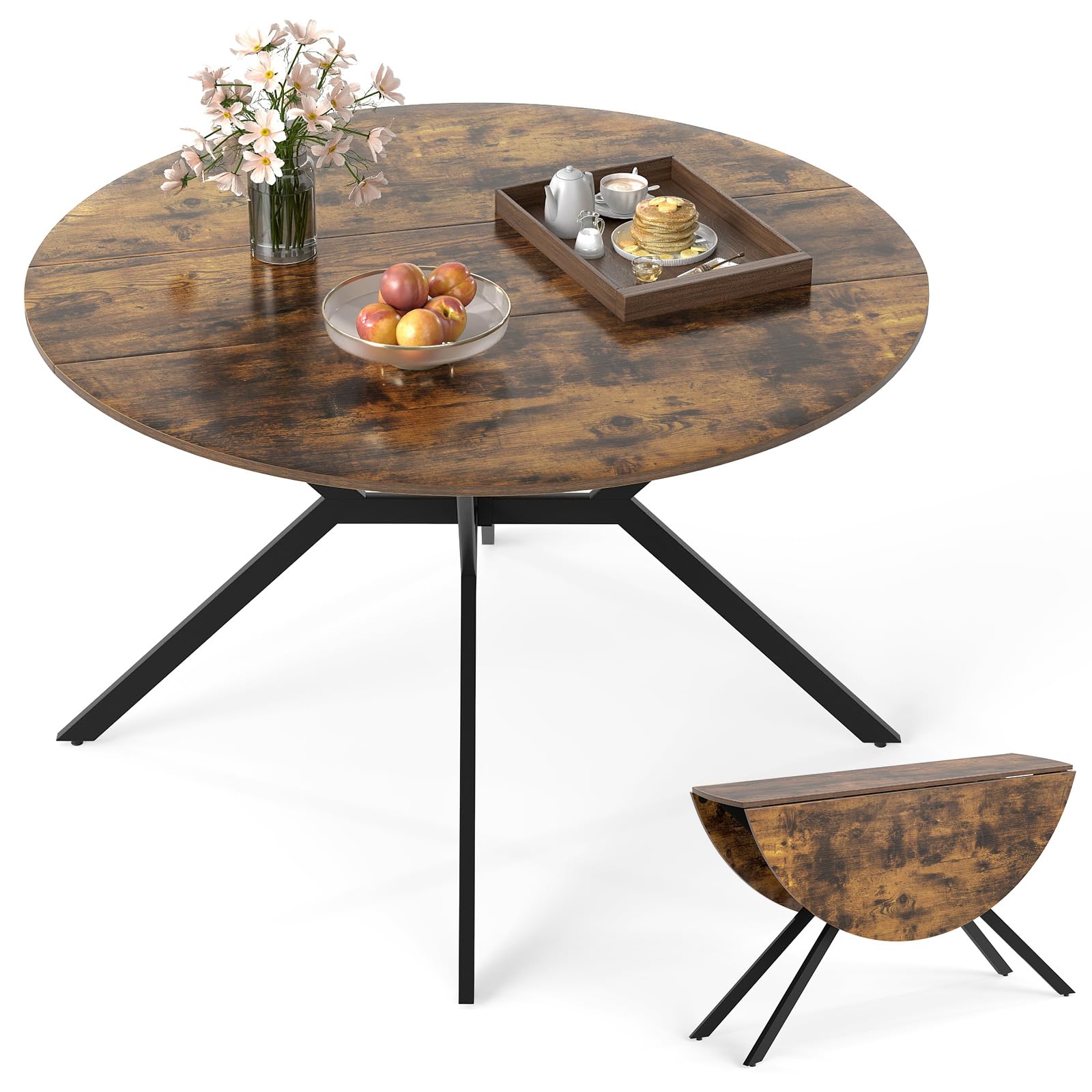 GIANTEX 47 inch Folding Dining Table