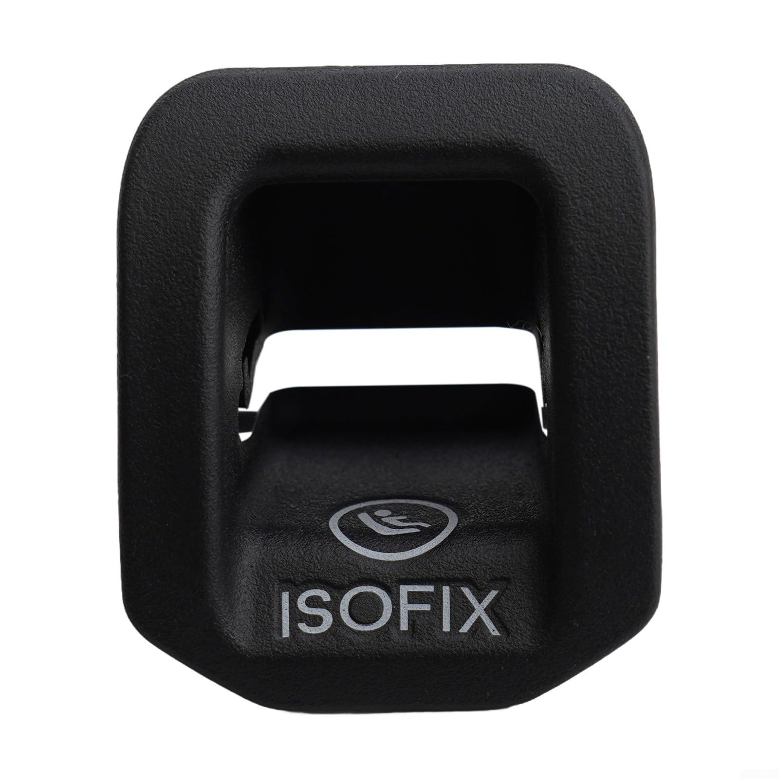 Copertura ISOFIX per seggiolino per bambini, in ABS, nera, con montaggio ISOFIX per classe CLA GLA W176, nero