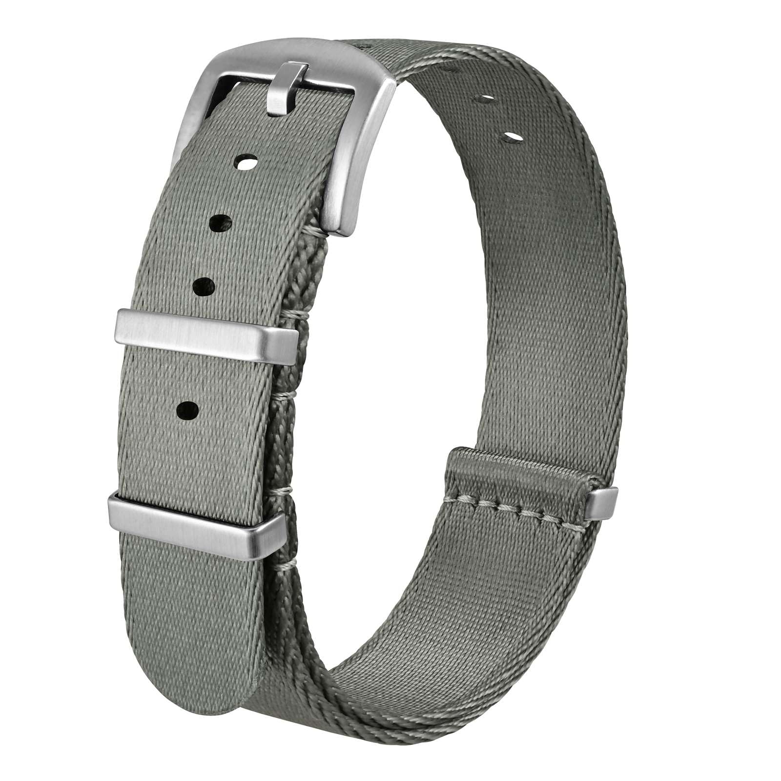 Anbeer Nylon Uhrenarmbänder 18mm 20mm 22mm, Militärische Ballistik Ersatzuhrenarmbänder mit Edelstahl-Schließe für Männer Frauen