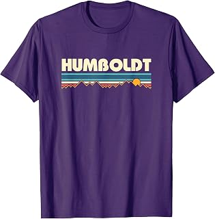 Vintage Humboldt California Mountain Retro T-Shirt